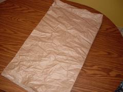 Brown packing paper